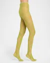 Valentino Lace Tights In Green