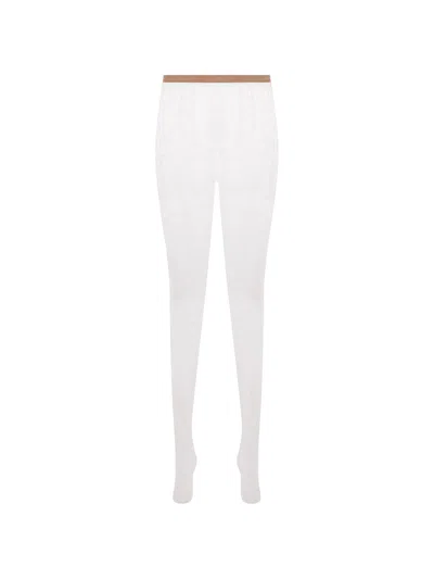 Valentino Lace Tights In White