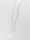Valentino Lace Tights With Elastic Waistband And Sheer Fabric