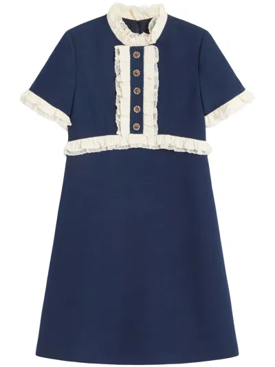 VALENTINO CREPE COUTURE MINI DRESS