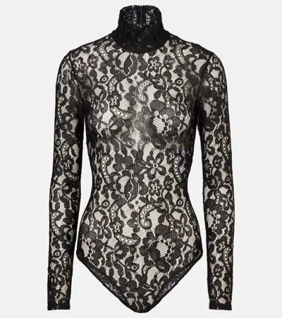 VALENTINO LACE TURTLENECK BODYSUIT