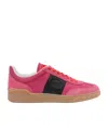 Valentino Garavani Lace-up Low-cut Casual Shoes In Multicolor