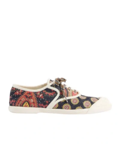 Valentino Garavani Lace-up Low-cut Casual Shoes In Multicolor