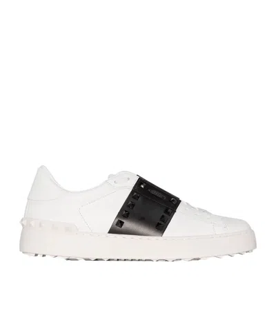 VALENTINO GARAVANI VALENTINO GARAVANI ROCKSTUD LACE-UP SNEAKERS