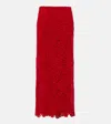 Valentino Maxirock In A-linie In Red