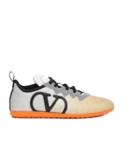 Valentino Garavani Laced Sneakers In Multicolor