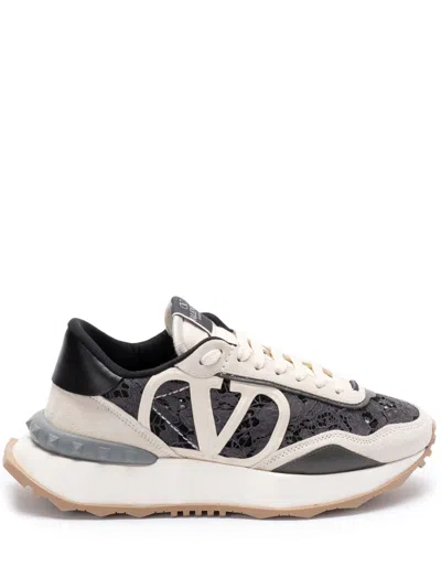 Valentino Garavani Gray Lacerunner Sneakers