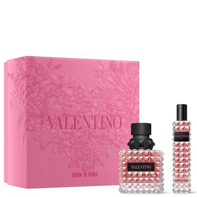Valentino Ladies Donna Born In Roma Gift Set Fragrances 3614274160413 In White