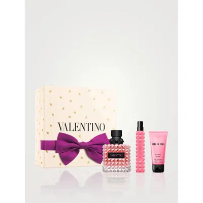 Valentino Ladies Donna Born In Roma Gift Set Fragrances 3614274680133 In Multi