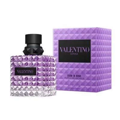 Valentino Ladies Donna Born In Roma Purple Melancholia Edp Spray 3.4 oz Fragrances 3614274626858 In Transparent