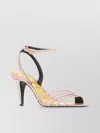 Valentino Ladycrush Leather Ankle-strap Sandals