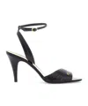 Valentino Ladycrush Mini Sandals With 8.5 Cm Heel In Black