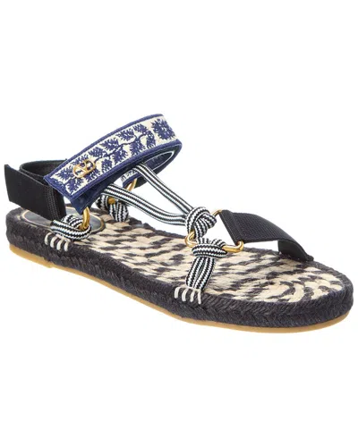 Valentino Garavani Valentino Lake Powell Leather-trim Sandal In Multi