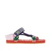 Valentino Garavani Lake Powell Sandal With Grape Embroidery 20mm Woman Multicolour 42