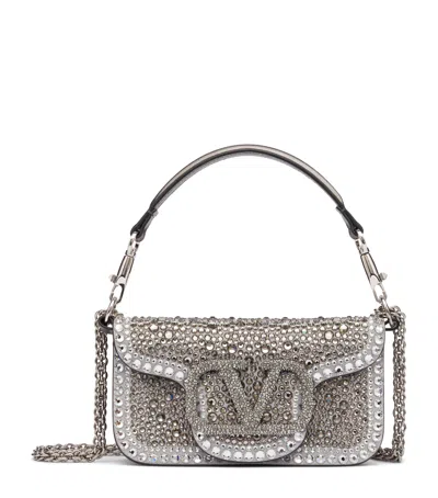 Valentino Garavani Lambskin Locò Cross-body Bag In Gold
