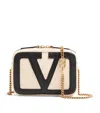 Valentino Lambskin Viva Superstar Belt Bag In Neutral
