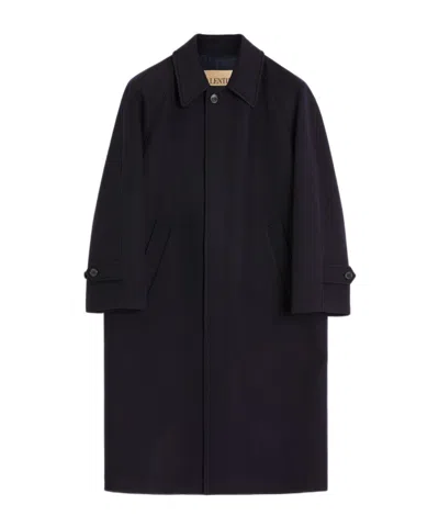 VALENTINO SINGLE-BREASTED WOOL-CASHMERE COAT