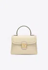 Valentino Large 9to5 Shoulder Bag In Butter Color In White