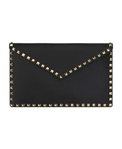Valentino Garavani Valentino Large Flat Pouch Rockstud