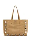 Valentino Grosse Nelcôte Shopper Aus Wildleder