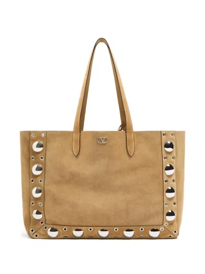 Valentino Garavani Grosse Nelcôte Shopper Aus Wildleder