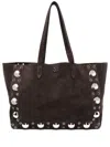 Valentino Large Tote Nellcote In Brown