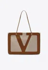 Valentino Women's Large Viva Superstar Bag In Beige