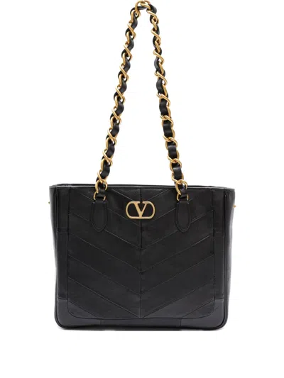 VALENTINO GARAVANI LASEINE SMALL LEATHER SHOULDER BAG