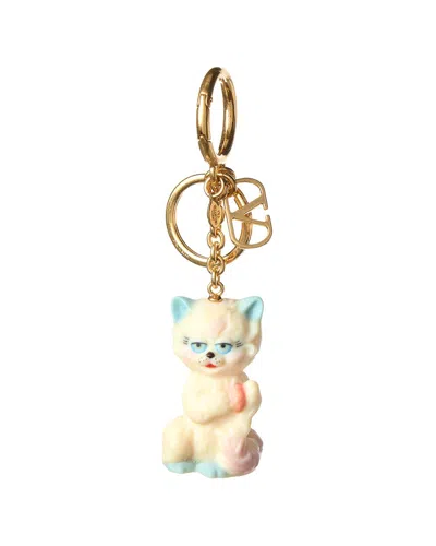 Valentino Garavani Valentino Le Chat De La Maison Bag Charm In White