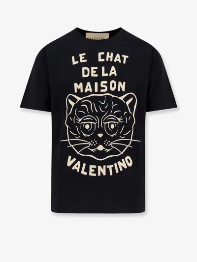 VALENTINO LE CHAT DE LA MAISON COTTON T-SHIRT