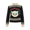 Valentino Le Chat De La Maison Sweater In Black