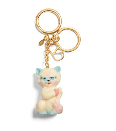 Valentino Garavani Le Chat De La Maison Keychain