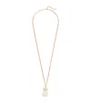 Valentino Multicolor Nylon And Metal Le Chat De La Maison Necklace