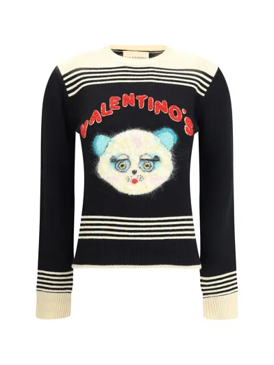 Valentino Le Chat De La Maison Sweater In Multi