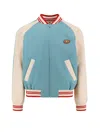 Valentino Le Chat De La Maison Wool Bomber Jacket In Multi