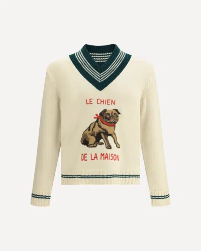 VALENTINO LE CHIEN DE LA MAISON WOOL SWEATER