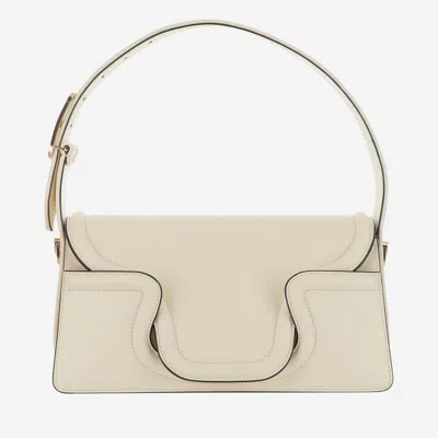 Valentino Garavani Le Grand Deuxieme Shoulder Bag In White