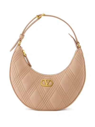 Valentino Garavani Le Mini Sac Quilted Shoulder Bag In Neutral