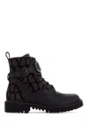 Valentino 'leather And Canvas Iconographer An In Black