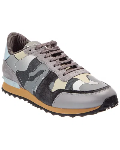 Valentino Garavani Valentino Leather & Suede Sneaker In Multi