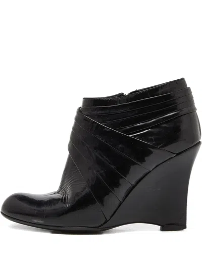 Pre-owned Valentino Garavani Leather Ankle Boots