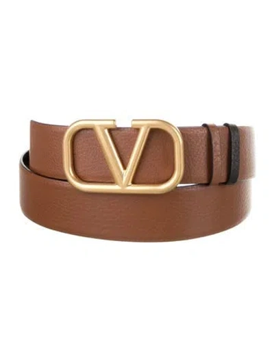 Pre-owned Valentino Garavani Leather Belt