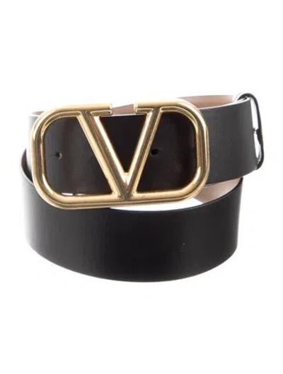 Pre-owned Valentino Garavani Leather Belt