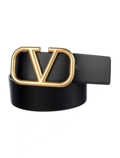 Pre-owned Valentino Garavani Leather Belt