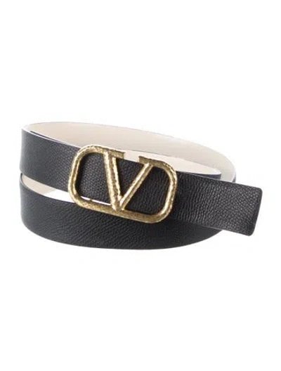 Pre-owned Valentino Garavani Leather Belt
