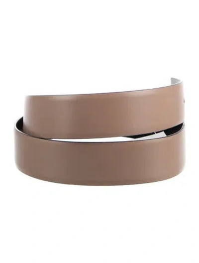 Pre-owned Valentino Garavani Leather Belt Kit In Multi