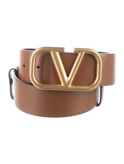 Pre-owned Valentino Garavani Leather Belt Kit In Multi