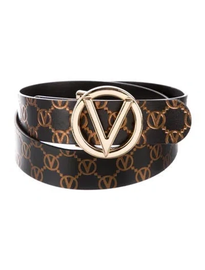 Pre-owned Valentino Garavani Leather Belt In Multi
