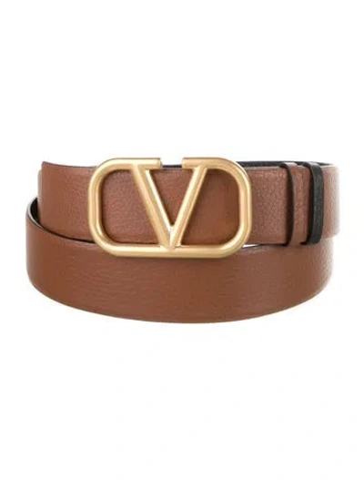 Pre-owned Valentino Garavani Leather Belt In Multi