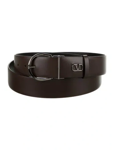 Pre-owned Valentino Garavani Leather Belt In Multi